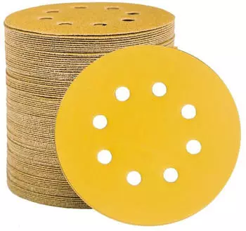 LuxusKollektion Schleifscheiben 125mm Klett P800 8-Loch, 100 St&uuml;ck