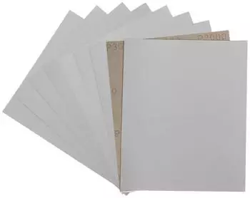 LuxusKollektion Schleifpapier K&ouml;rnung 3000, Nass/Trocken, 230x280mm, 6 St&uuml;ck