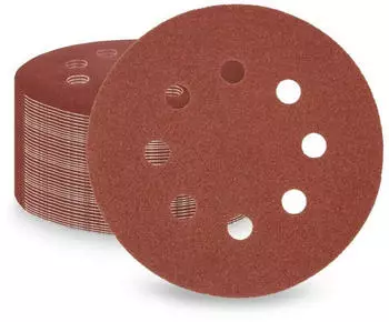 LuxusKollektion Schleifscheiben 125mm Klett, K&ouml;rnung 120, 50 St&uuml;ck