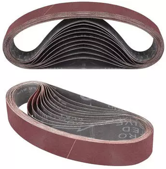 LuxusKollektion Schleifb&auml;nder 30x533mm K&ouml;rnung 120, 12er-Set