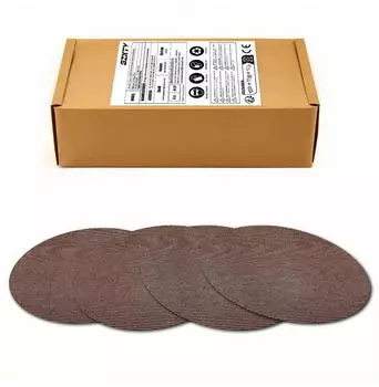 LuxusKollektion Schleifgitter Klett 125mm Körnung 320, 50 Stück