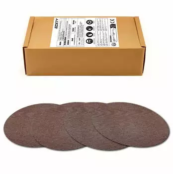 LuxusKollektion Schleifgitter 125mm Klett Körnung 60, 45 Stück