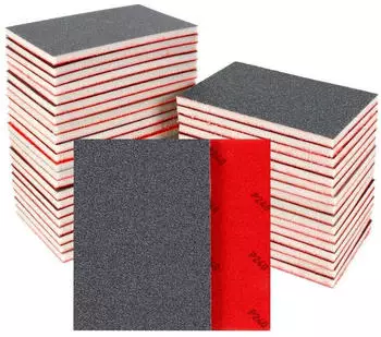 LuxusKollektion Schleifschwämme P240 nass/trocken, 24 Stück, 10x7x0,5cm