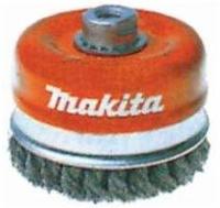 makita Drahtb&uuml;rste f&uuml;r Winkelschleifer Topfb&uuml;rste P-04488, 1 St.