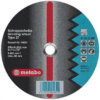 Metabo Flexiamant Super Inox A 36-O 125 x 6 x 22,23 mm (6.16747.00)
