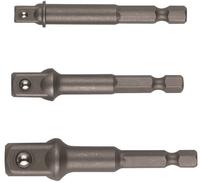 Adapter Satz 3-dlg 1/4"-3/8"-1/ Hikoki 751970