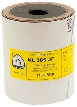 Klingspor KL 385 JF 5 m x 115 mm K80 (278790)