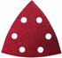 Bosch red:Wood top Dreieck-Schleifblätter 93mm, 120er, 50 Stück