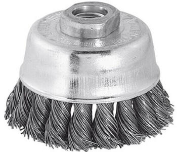 Lessmann Topfbürste / Zopf 65mm-M14 Rostfrei Edelstahldraht 05mm65mm