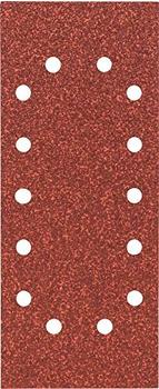 Bosch Schleifbl&auml;tter f&uuml;r Schwingschleifer Red:Wood 115x280 mm, 14 L&ouml;cher, K&ouml;rnung: 40, St&uuml;ck pro Packung: 10