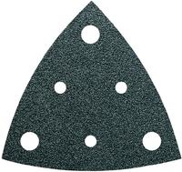 Schleifbl&auml;tter Korn 40, 35 St&uuml;ck (80 Mm, Gelocht, Korund-schleifk&auml;rner) - Fein