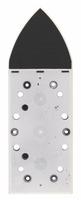 Schleifplatte Verl&auml;ngert, 185 X 93 Mm, Deltaform, F&uuml;r Exzenterschleifer -...