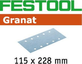Festool Schleifstreifen Granat STF 115 x 228mm P80, 50Stk.