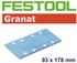 Festool Schleifstreifen Granat STF 93 x 178mm 8-Loch P120, 100Stk.