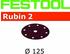 Festool Schleifscheiben Rubin2 STF D125mm 8-Loch P180, 50Stk.