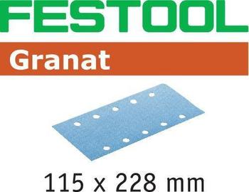 Festool Schleifstreifen Granat STF 115 x 228mm P100, 100Stk.