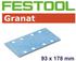 Festool Schleifstreifen Granat STF 93 x 178mm 8-Loch P150, 100Stk.