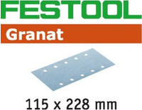 FESTOOL Schleifmittel Granat 115x228 P180 GR/100