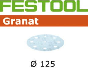 Festool Schleifscheiben Granat STF D125mm 8-Loch P800, 50Stk.