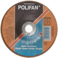 Pferd F&auml;cherscheiben Polifan PSF PFC Steelox 115 mm x 60 mm
