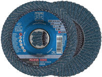 Pferd F&auml;cherschleifscheibe X-LOCK SGP-CURVE 125 mm mittel K40 - 67689053