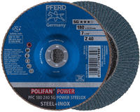 PFERD TOOLS 67784185, PFERD TOOLS 67784185 Z Sg Power Steelox F&auml;cherschleifscheibe