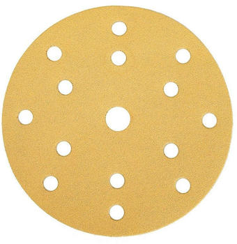 Mirka Gold-Scheiben &Oslash; 150mm 15-fach gelocht, P120, VPE: 100 Stck/Pck (2361109912)
