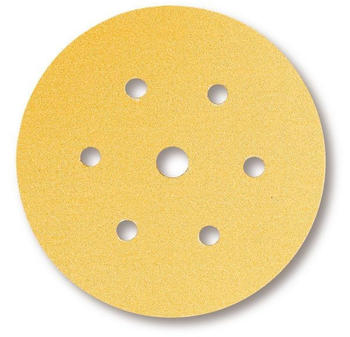 Mirka Gold-Scheiben &Oslash; 150mm 6+1-fach gelocht, P120, VPE: 100 Stck/Pck (2362809912)