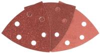 Bosch Accessories 2609256a54 Deltaschleifpapier-set Mit Klett, Gelocht K&ouml;rnung