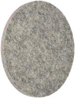 Bosch Accessories 2608613009 Polierfilz f&uuml;r Exzenterschleifer, weich, Klett, 128 mm,