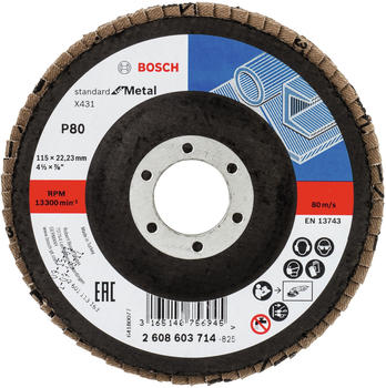Bosch X431 Standard for Metal - K80 D115 (2608603714)