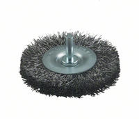 Bosch Accessories Scheibenb&uuml;rste, Gewellt, 100 Mm, 0,2 Mm, 10 Mm, 4500 U/min 