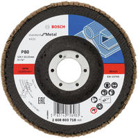 Bosch Power Tools 2608603718, F&auml;cherschleifscheibe X431 Standard for Metal
