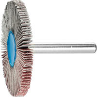 Pferd Tools Korund F&auml;cherschleifer F &Oslash; 50x5 Mm Schaft-&oslash; 6 Mm A150 F&uuml;r Feinschliff