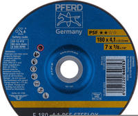 Pferd Tools Schruppscheibe E 180x4,1x22,23 Mm Universallinie Psf Steelox F&uuml;r