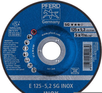 Pferd Schruppscheibe E 125-5,2 (62212523)