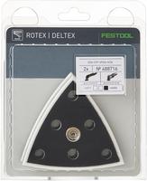 FESTOOL Schleifschuh StickFix hart SSH-STF-V93/6-H/2 zu DX93E-Plus (2 St&uuml;ck)