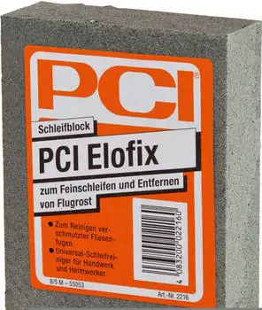 PCI Elofix Schleifblock grau 20x65x80 mm 2216