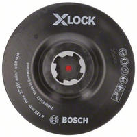 Bosch Accessories 2608601722, X-LOCK St&uuml;tzteller, mit Klettverschluss 125 mm Bosch
