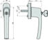Basi Fenstergriff FG 504 weiß (162102)