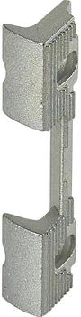 effeff Serie 118 FaFix Aufschraubstück aus verzinktem Stahl Silber (118.1300011 40)