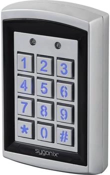 Sygonix Code-Tastatur mit RFID Oberflächenmontage 12 V DC/AC, 24 V DC/AC IP66 mit beleuchteter Tastatur (SY-6428612)
