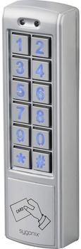 Sygonix Code-Tastatur mit RFID Oberflächenmontage IP66 mit beleuchteter Tastatur (SY-6421352)