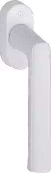 Hoppe Fenstergriff Hamburg 0700L/U26 Aluminium F9016 verkehrswei&szlig; (11950110)