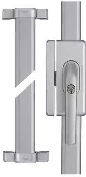 ABUS FOS 650 Fenster-Stangenschloss gleichschlie&szlig;end Sicherheitslevel 10 (73017)