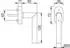 Hoppe Amsterdam Fenstergriff Edelstahl matt Kindersicherung 32-42mm (12025379)