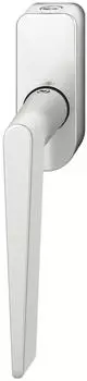 FSB Fenstergriff 34 1005 abschließbar, ovale Rosette, Aluminium silber eloxiert (34 1005)