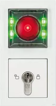 Assa Abloy UP-Fluchtt&uuml;rterminal Gira E2, reinwei&szlig;/gl&auml;nzend (1380-12-2--0400)