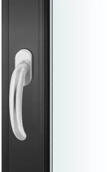FSB Fenstergriff 1160 oval Edelstahl fein matt, Vierkant 7, 24-38mm (0 34 1160 09039 6204)