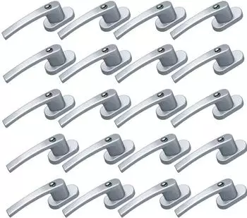 Basi Fenstergriff FG 503 abschließbar, gleichschließend, Aluminium silber, 20er-Set (20X7553-0000)